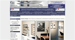 Desktop Screenshot of cimaises-design.com